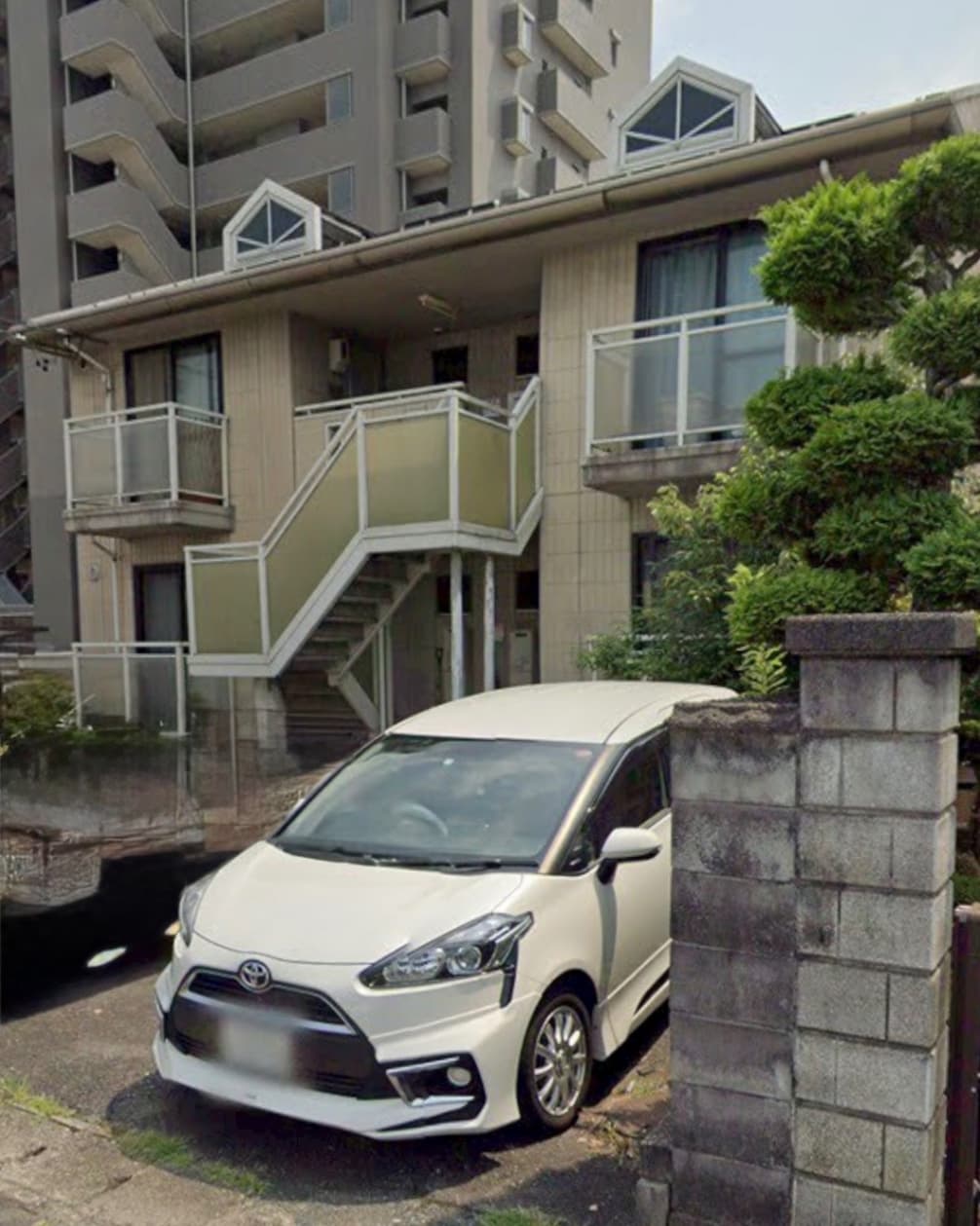 アパート外壁塗装 施工前