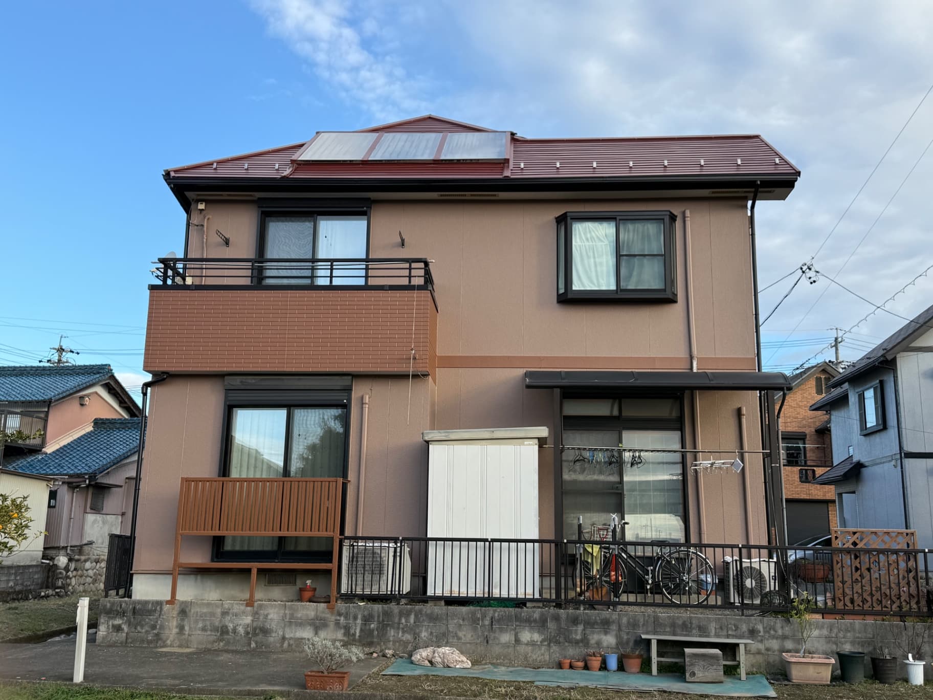外壁塗装 施工後